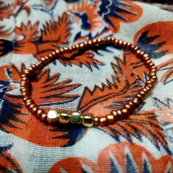 $2 with $5+ Bundle ~Rice Bead Bracelet Charms Jewelry Gift - Picture 2 of 2